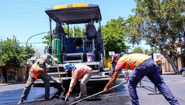 Vialidad Provincial Avanza Con La Pavimentaci N En Caucete M