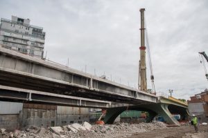 Viaducto San Martín: Debido a la pandemia “no es prioridad” terminar las estaciones Villa Crespo y La Paternal