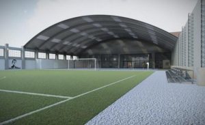 Construirán un polideportivo en la Villa 31