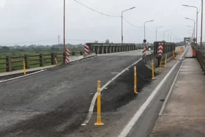 Santa Fe – Santo Tomé – Llegan las estructuras para comenzar los arreglos en el Puente Carretero