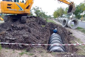 Licitarán obras de desagües pluviales para el centro de Pilar