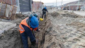 Obra de gas para el Abel Amaya