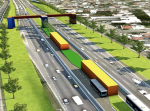 Adjuducaron el  Proyecto de Redesiseño de la Autopista Dellepiane