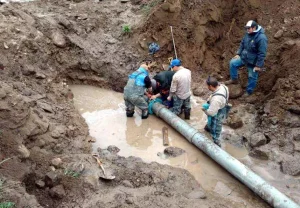 Comenzó el acueducto hacia San Vicente