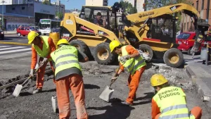 Un año sin obra pública: caída de la construcción y el empleo