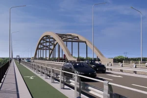 Inician las obras del nuevo puente Santa Fe-Santo Tomé